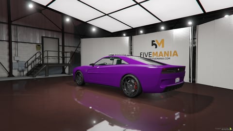 FIVEM Dodge Challenger | Lore Friendly Muscle Car | Custom Bodykit | Detailed Interior | Working Lights | Add-On | Optimized | Fivem Ready | High Quality, image 8