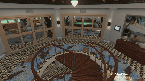 FIVEM Bungalow Village | Tropical Island Village MLO | Multiple Bungalows | Private Pools | Interior & Exterior | Add-On | Optimized | Fivem Ready | High Quality — image 22