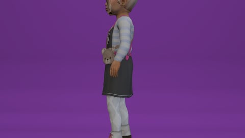 Riley | Female Ped | Multiple Outfits | Optimized & Fivem Ready [Add-On] — image 9