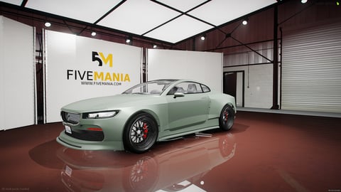 FIVEM Hachurac | Realistic Sports Car [Badged] Add-On | Interior & Exterior | Optimized | Fivem Ready | High Quality — image 3