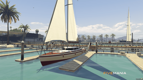 FIVEM Sandy Reworked Beaches | Expanded Coastal Environment MLO | Marina | Restaurant | Office | Dry Dock | Add-On | Optimized | Fivem Ready | High Quality — image 6