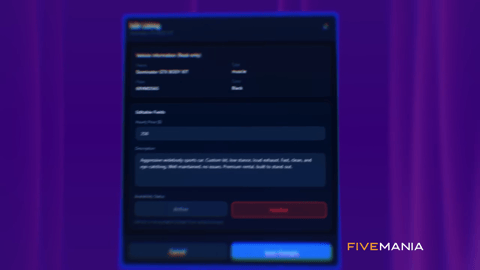 FIVEM Advanced Car Rental Business | Comprehensive Vehicle Rental Script | UI & Management Panel | Custom Vehicles | Payment System | Add-On | Optimized | Fivem Ready | High Quality, image 33