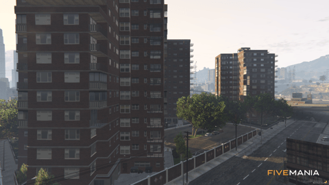 FIVEM New York Hood | Urban Neighborhood Map Edit | Apartment Buildings | Skate Park | Basketball Court | Detailed Environment | Add-On | Optimized | Fivem Ready | High Quality — image 13