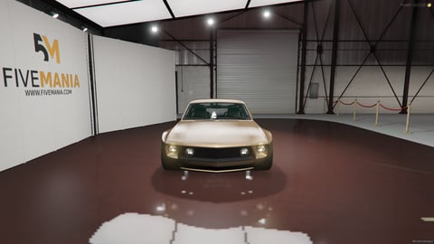 FIVEM Domgtt1 | Custom Muscle Car [Unbadged] Add-On | Custom Wheels | Detailed Interior | Working Lights | Optimized | Fivem Ready | High Quality, image 4