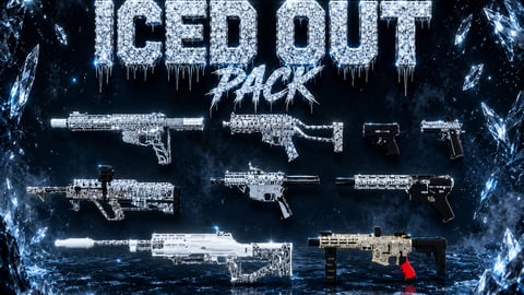 FiveM Iced Out Weapon Pack [9 Weapons] Add-On cover
