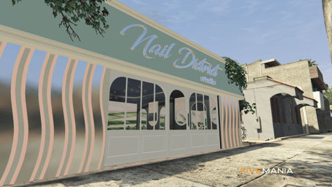 FIVEM Nail Shop | Modern Beauty Salon MLO | Interior & Exterior | Custom Props | Add-On | Optimized | Fivem Ready | High Quality — image 5