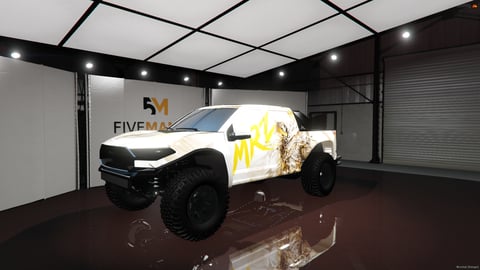 FIVEM Xgv Mrz | Off-Road Pickup Truck [Unbadged] Add-On | Custom Livery | High Suspension | Optimized | Fivem Ready | High Quality — image 3
