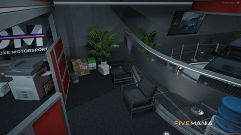 FIVEM Pdm Dealership | Premium Deluxe Motorsport Dealership MLO | Interior & Exterior | Car Showroom | Office Space | Add-On | Optimized | Fivem Ready | High Quality — image 14