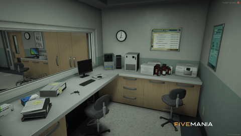 FIVEM Medical Center V3 | Comprehensive Hospital MLO | Interior & Exterior | Waiting Rooms | Patient Rooms | CT Scan | Add-On | Optimized | Fivem Ready | High Quality — image 19