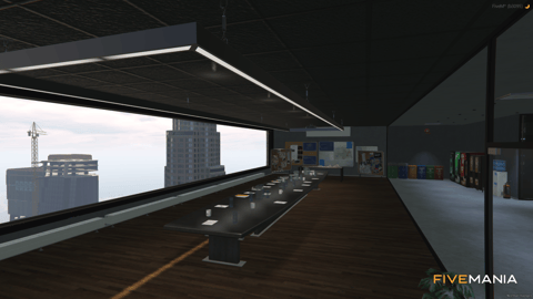 FIVEM Fib Bureau | Federal Investigation Bureau MLO | Interior & Exterior | Rooftop Access | Add-On | Optimized | Fivem Ready | High Quality — image 17