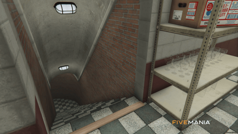 FIVEM The Italian Pizza Restaurant | Authentic Dining MLO | Interior & Exterior | Detailed Bar | Kitchen & Storage | Add-On | Optimized | Fivem Ready | High Quality — image 20