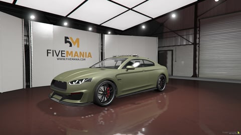 FIVEM Audi RS5 (B9) | Lore Friendly Performance Coupe | Emergency Lighting | Add-On | Optimized | Fivem Ready | High Quality, image 3