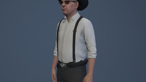 Crane | Male Ped | Multiple Outfits | Optimized & Fivem Ready [Add-On] — image 4