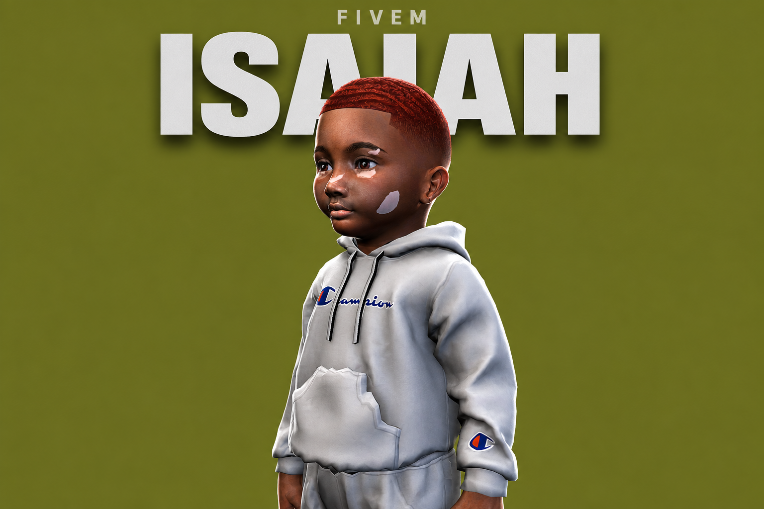 Isaiah | Male Ped | Multiple Outfits | Optimized & Fivem Ready [Add-On]