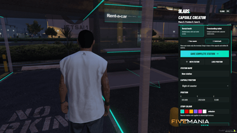FIVEM PodDrive Car Rentals | Advanced Vehicle Rental System | Customizable Stations | UI Driven | Automated Pickup & Return | Add-On | Optimized | Fivem Ready | High Quality, image 8