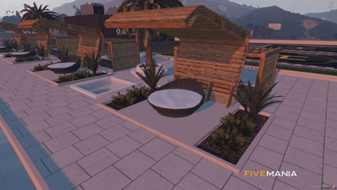 FIVEM Overspeed Mechanic Shop | Premium Mechanic Shop MLO | Interior & Exterior | Rooftop Helipads | Custom Office | Multiple Bays | Add-On | Optimized | Fivem Ready | High Quality — image 15