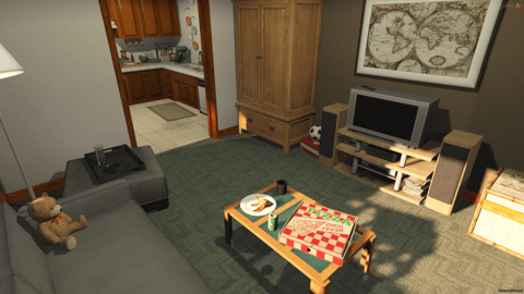FIVEM Mirror Park Triple Houses V2 | Residential MLO Pack | Interior & Exterior | Multiple Houses | Custom Props | Add-On | Optimized | Fivem Ready | High Quality — image 22