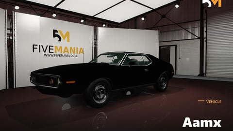 FIVEM Aamx | Classic Muscle Car [Unbadged] Add-On | Interior & Exterior | Working Lights | Add-On | Optimized | Fivem Ready | High Quality cover
