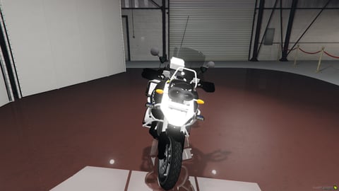 FIVEM Bmwrp | Lore-Friendly Police Motorcycle [Unbadged] Add-On | Working Lights | Saddlebags | Police Livery | Optimized | Fivem Ready | High Quality — image 4