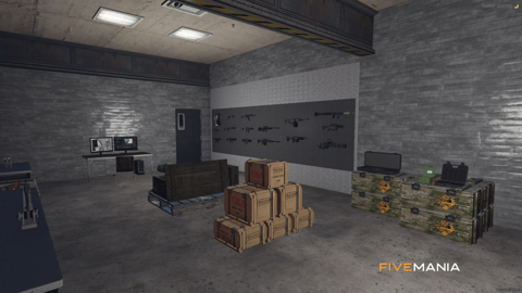FIVEM Inferno Boxing Club | Multi-Level Boxing Club MLO | Interior & Exterior | Training Facilities | Bar & Lounge | Spectator Seating | Add-On | Optimized | Fivem Ready | High Quality — image 9