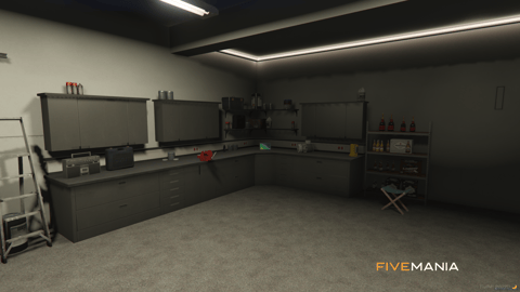 FIVEM Vinewood Villa V2 | Luxury Modern Estate | Interior & Exterior | Pool & Garage | Gym & Kitchen | Add-On | Optimized | Fivem Ready | High Quality — image 23
