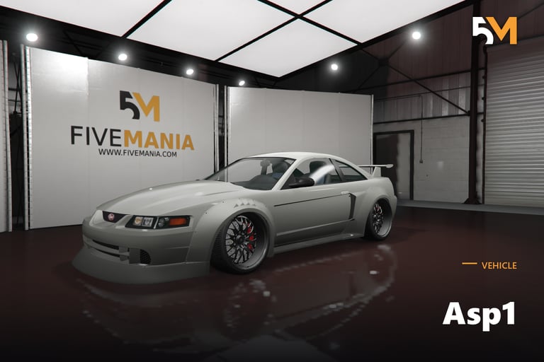 FIVEM Asp1, Custom Sports Car [Fictional Brand] Add-On