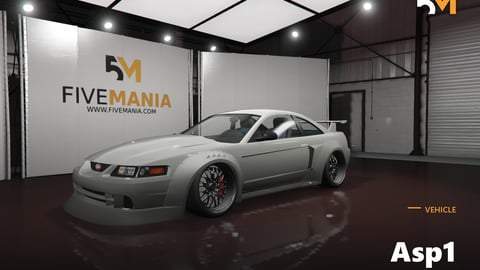 FIVEM Asp1 | Custom Sports Car [Fictional Brand] Add-On | Widebody Kit | Custom Rims | Detailed Interior | Working Lights | Add-On | Optimized | Fivem Ready | High Quality cover