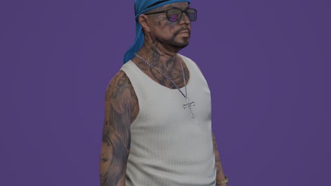 Salvo | Male Ped | Multiple Outfits | Optimized & Fivem Ready [Add-On] — image 3