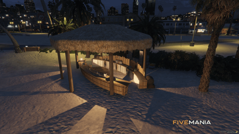 FIVEM Vespucci Beach Club | Luxury Beachfront MLO | Pools & Bars | DJ Booth | Seating Areas | Exterior Map | Add-On | Optimized | Fivem Ready | High Quality — image 26