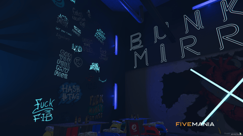 FIVEM Bunker Mirror | Underground Garage MLO | Custom Interior & Exterior | Workshop & Bar | Optimized Lighting | Add-On | Optimized | Fivem Ready | High Quality — image 8
