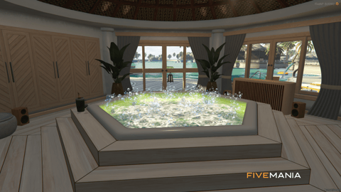 FIVEM Bungalow Village | Tropical Island Village MLO | Multiple Bungalows | Private Pools | Interior & Exterior | Add-On | Optimized | Fivem Ready | High Quality — image 20