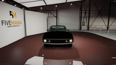 FIVEM Aamx | Classic Muscle Car [Unbadged] Add-On | Interior & Exterior | Working Lights | Add-On | Optimized | Fivem Ready | High Quality — image 4
