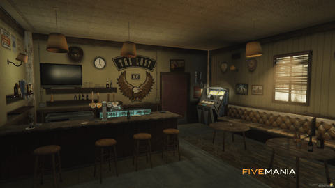 FIVEM Grapeseed Package | Multi-Location MLO Bundle | Police Station | Fast Food Diner | Rustic Office | Interior & Exterior | Add-On | Optimized | Fivem Ready | High Quality — image 16