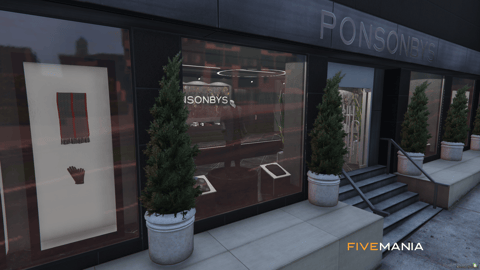 FIVEM Ponsonbys Clothing Store | Luxury Retail MLO | Interior & Exterior | Custom Props | Optimized | Add-On | Fivem Ready | High Quality — image 12