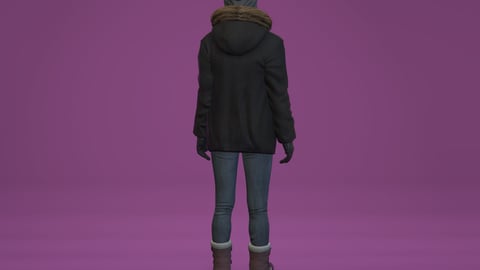 Fourtee | Female Ped | Multiple Outfits | Optimized & Fivem Ready [Add-On] — image 8