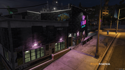 FIVEM Upturn Nightclub | Vibrant Nightclub MLO | Interior & Exterior | Custom Lighting | Bar Area | Add-On | Optimized | Fivem Ready | High Quality — image 5