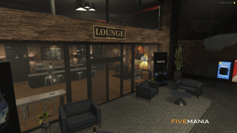 FIVEM Pier 76 Car Club | Multi-Purpose Car Club MLO | Interior & Exterior | Bar & Lounge | Showroom Garage | Add-On | Optimized | Fivem Ready | High Quality — image 5