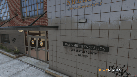FIVEM Davis Sheriff Department | Lore-Friendly Sheriff's Department MLO | Interior & Exterior | Add-On | Optimized | Fivem Ready | High Quality — image 5