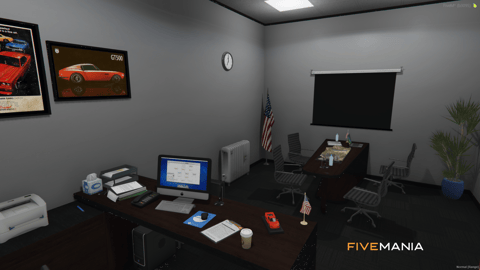 FIVEM Vespucci Dealership | Modern Car Dealership MLO | Interior & Exterior | Office & Showroom | Lore Friendly | Add-On | Optimized | Fivem Ready | High Quality — image 10