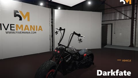 FIVEM Darkfate | Custom Chopper Motorcycle [Add-On] | Working Lights | Fivem Ready | High Quality cover