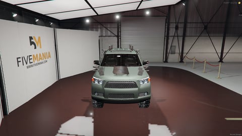 FIVEM Ares | Armored Off-Road SUV [Unbadged] Add-On | Custom Armor & Spikes | Add-On | Optimized | Fivem Ready | High Quality, image 4