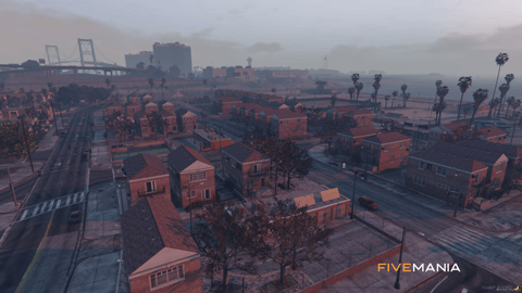 FIVEM Vespucci Hood | Custom Neighborhood Map Edit | Basketball Court & Residential Area | Add-On | Optimized | Fivem Ready | High Quality — image 7