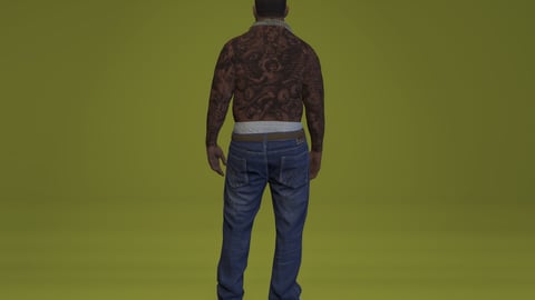 Cube | Male Ped | Multiple Outfits | Optimized & Fivem Ready [Add-On] — image 8