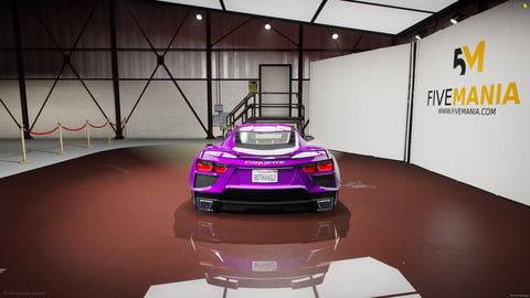 FIVEM Coquette4 | Realistic Sports Car Add-On | Custom Body Kit | Custom Wheels | Add-On | Optimized | Fivem Ready | High Quality — image 6
