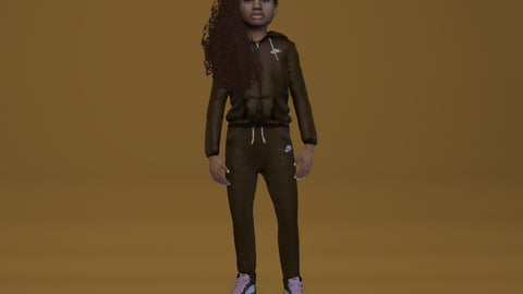 Aaliyah | Female Teen Ped | Multiple Outfits | Optimized & Fivem Ready [Add-On] — image 6
