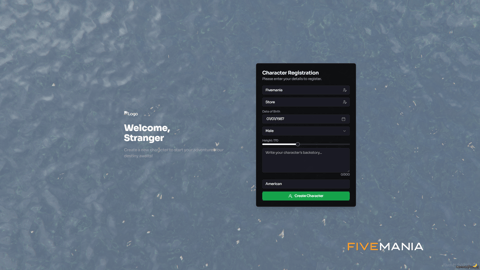 FIVEM Character Selection | Custom UI & Registration System | Multi-Character Support | Settings Panel | Lore Friendly | Add-On | Optimized | Fivem Ready | High Quality, image 2