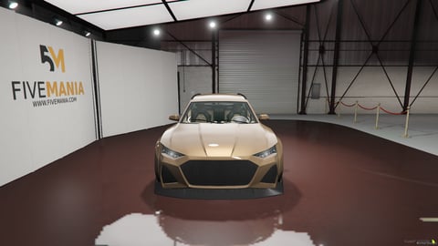 FIVEM Audi RS6 Avant (C8) | Lore Friendly Performance Wagon | Interior & Exterior | Tuning Parts | Working Lights | Add-On | Optimized | Fivem Ready | High Quality, image 4