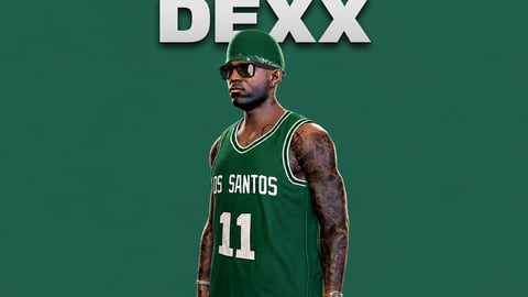 Dexx | Male Ped | Multiple Outfits | Optimized & Fivem Ready [Add-On] cover