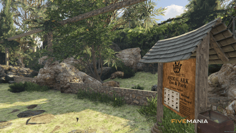 FIVEM Ark Zoo | Expansive Animal Park MLO | Interior & Exterior | Ticket Booth | Vet Clinic | Gift Shop | Add-On | Optimized | Fivem Ready | High Quality — image 8