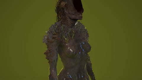 Zara | FiveM Female Ped | Mutated Creature | Multiple Outfits | Optimized & Fivem Ready [Add-On], image 3